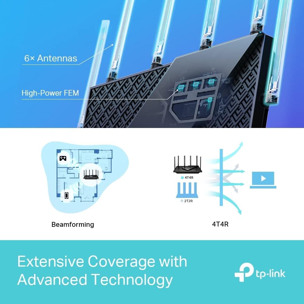 Thumbnail 4 de TP-Link Archer AX72 AX5400 WiFi 6 Router