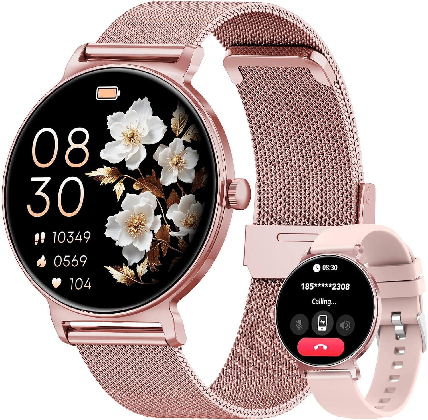 Detalle de Taopodo smartwatch with 1.27-inch AMOLED display