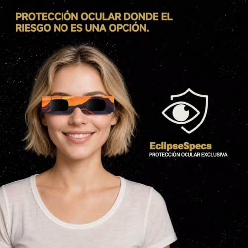 Thumbnail 8 de Gafas Eclipse Solar EclipseSpecs - Paquete 3/5/10/25 | Certificación EN ISO 12312-2 y CE