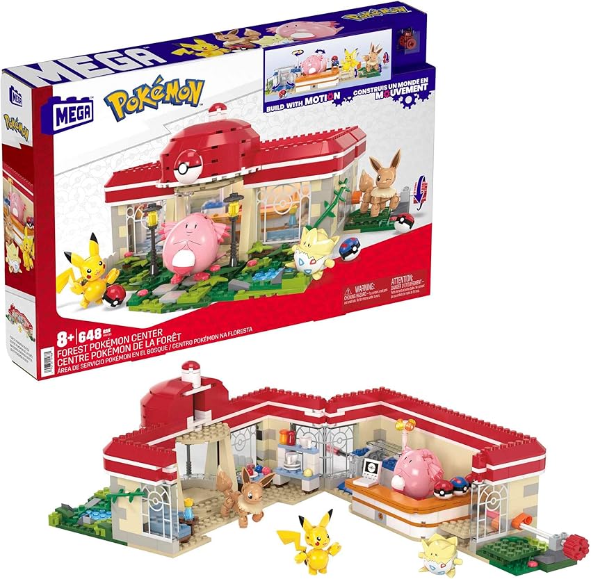 Thumbnail 6 de MEGA Pokémon Diversión noria HXF80, 393 piezas