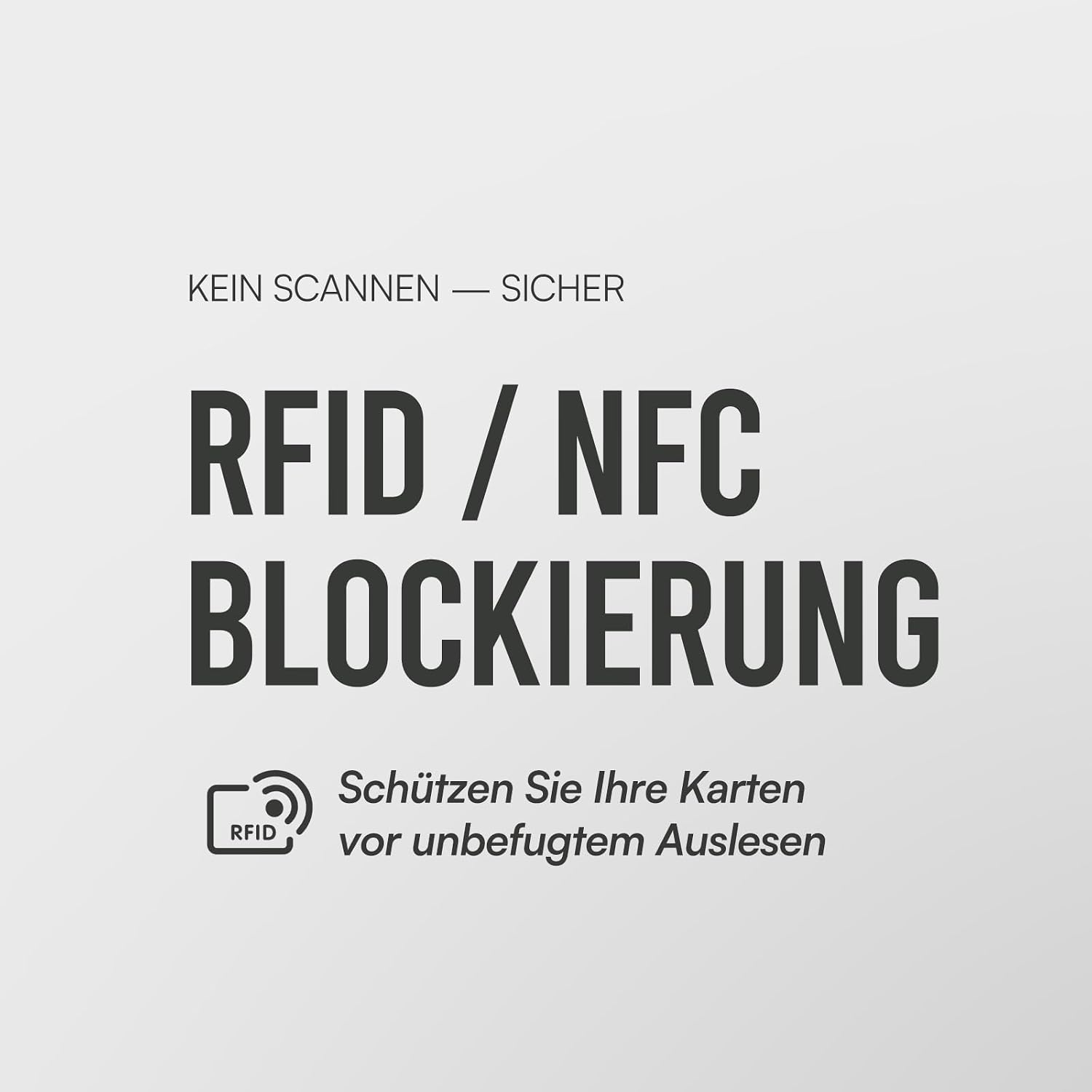 Detalle de YESIIW Minimalistisches Kartenetui mit RFID-Schutz – Pop-up Wallet aus Aluminium & Leder, Slim Wallet für Herren