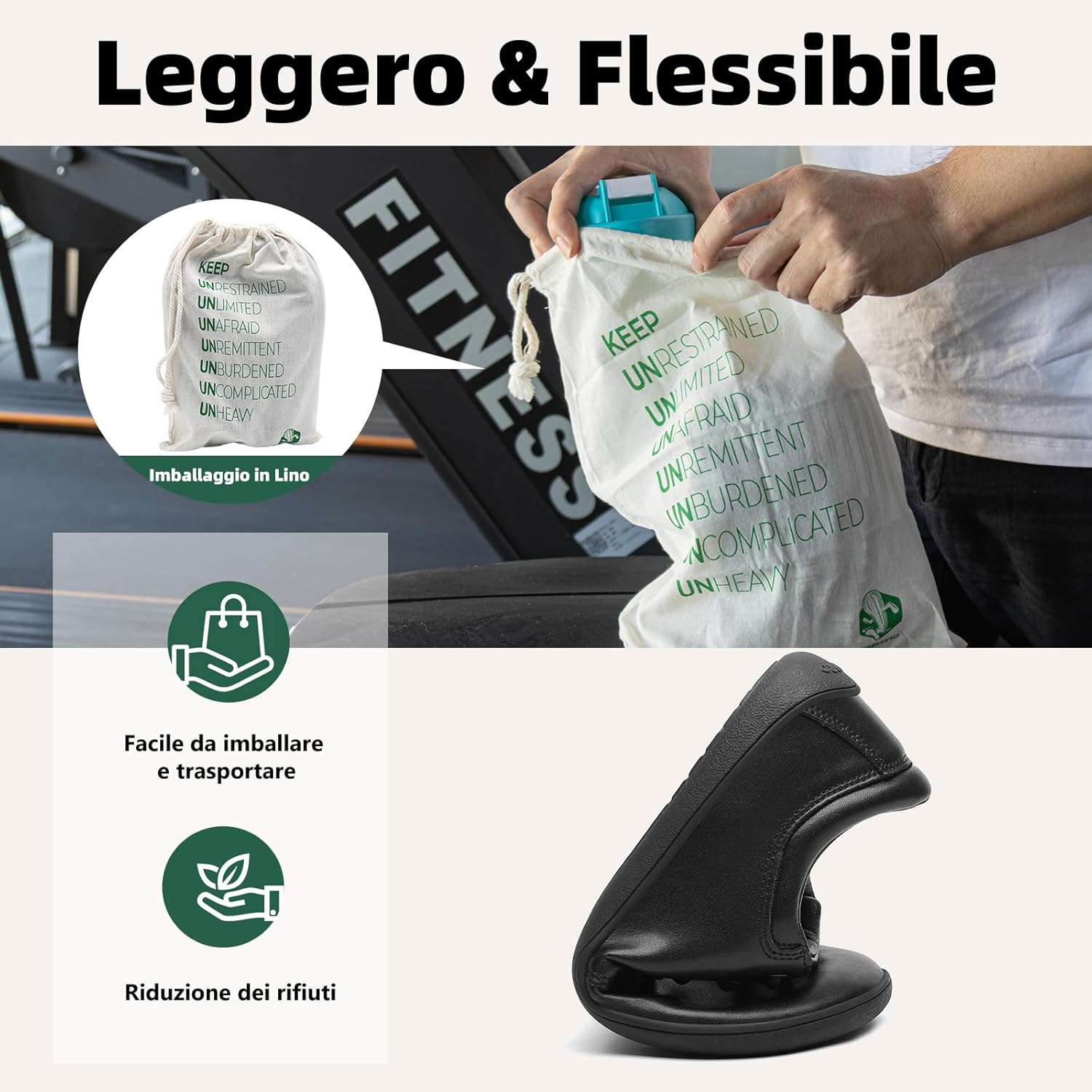 Detalle 2 de SAGUARO Scarpe Barefoot Uomo – Minimaliste, Wide Toe Box e stile business casual (Gr.36-48)