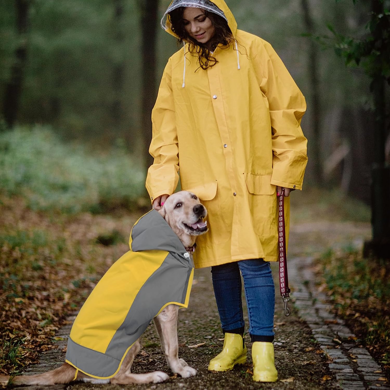 Detalle 1 de IECOii Dog Raincoat, XXL