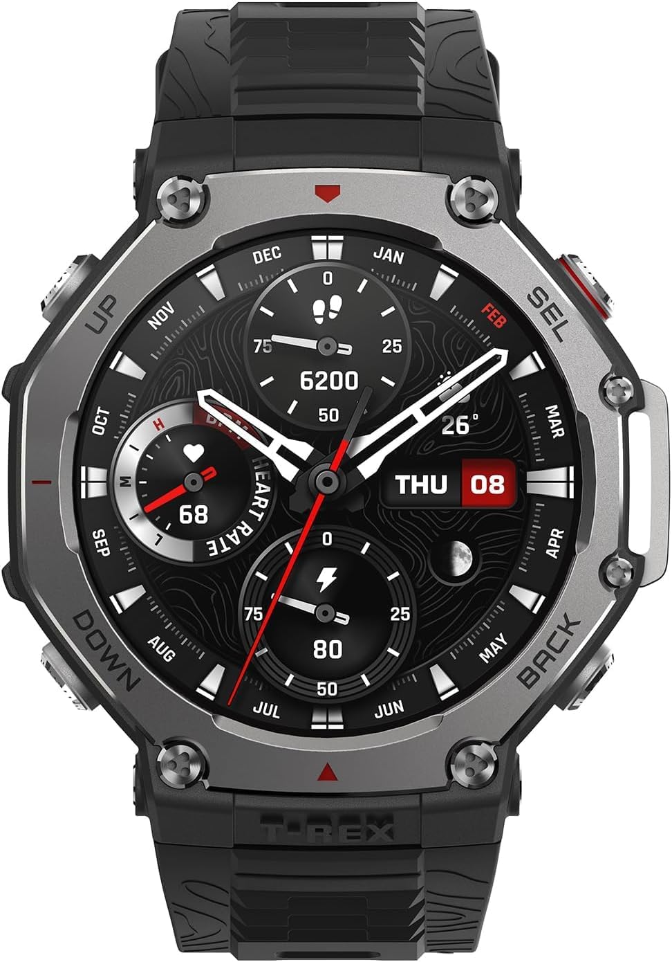 Detalle de Amazfit T-Rex 3 Reloj Deportivo GPS 🌄 Pantalla AMOLED, Batería 27 días