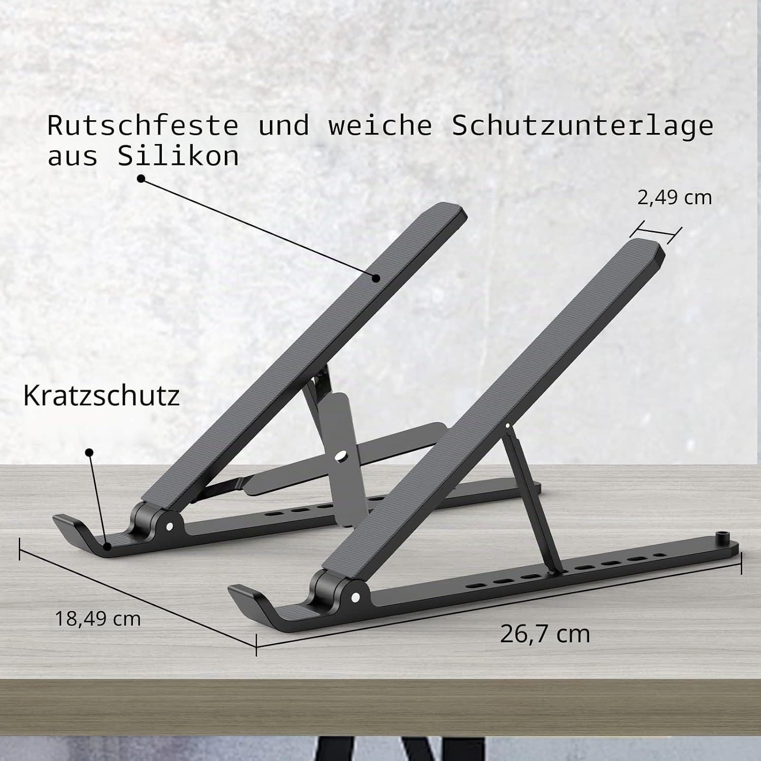 Thumbnail 4 de Tonmom Laptop Ständer höhenverstellbar 10–15,6"