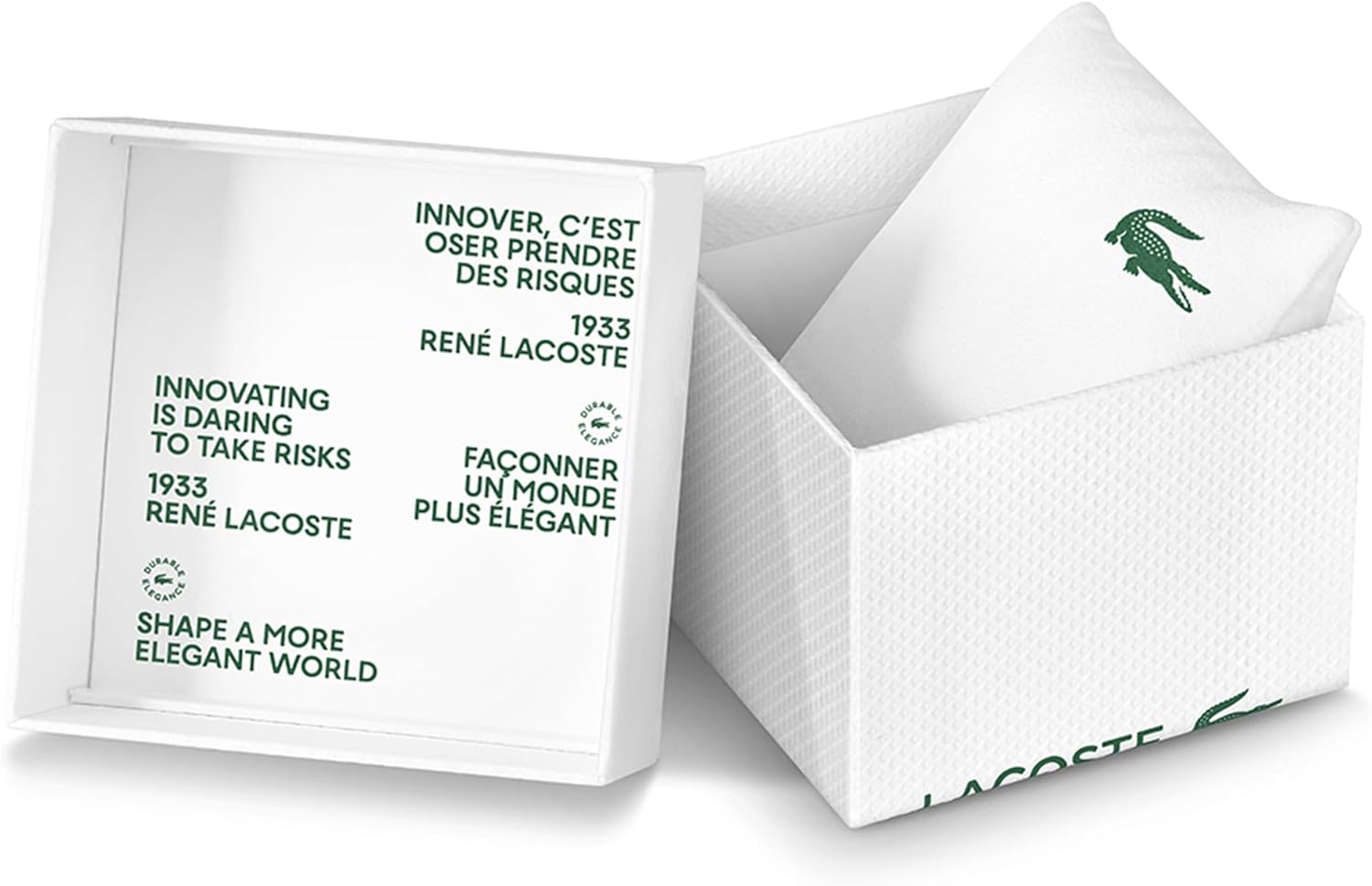 Thumbnail 6 de Lacoste Analog Quarzuhr LADYCROC Damen 2001259 mit silbernem Edelstahl-Meshband
