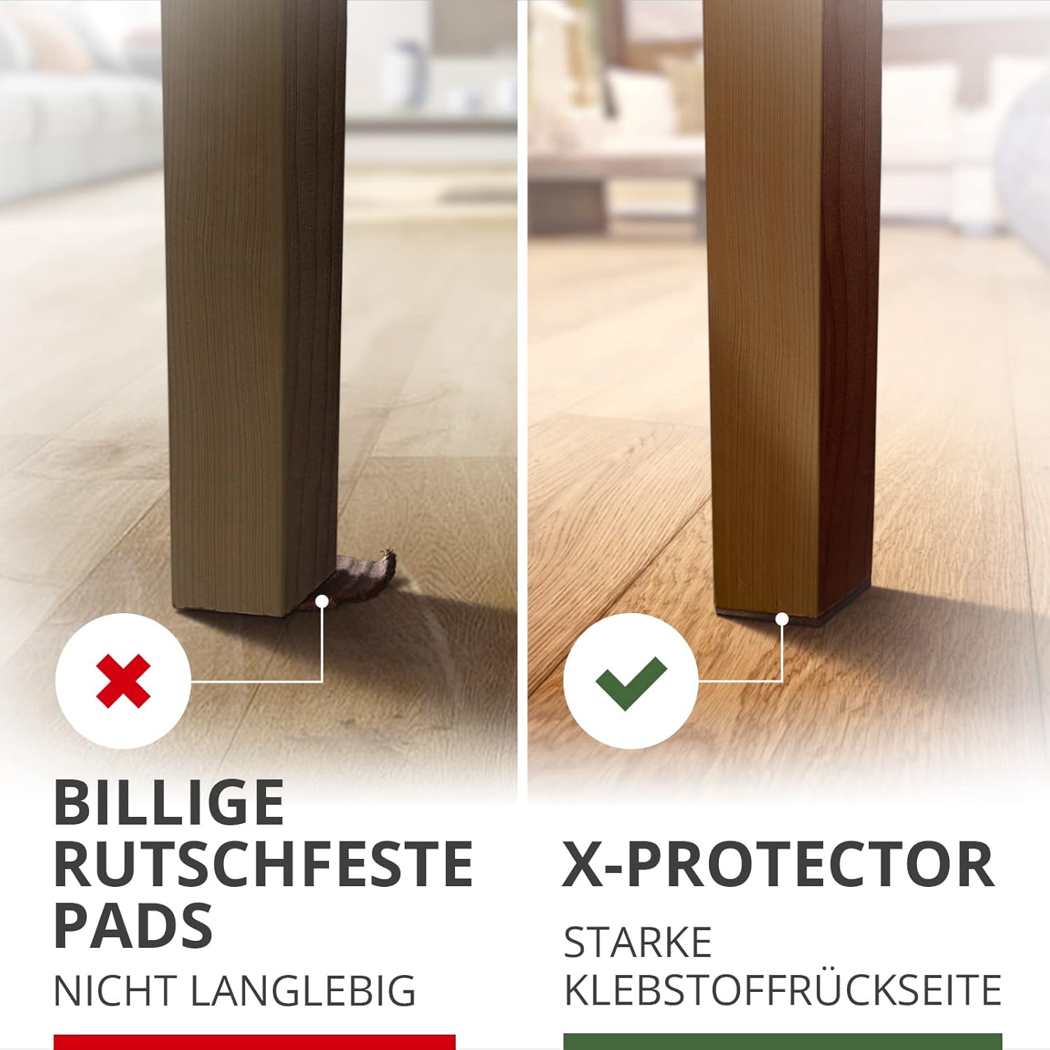 Detalle 2 de X-Protector Antirutsch Pads 50 mm 16 Stück