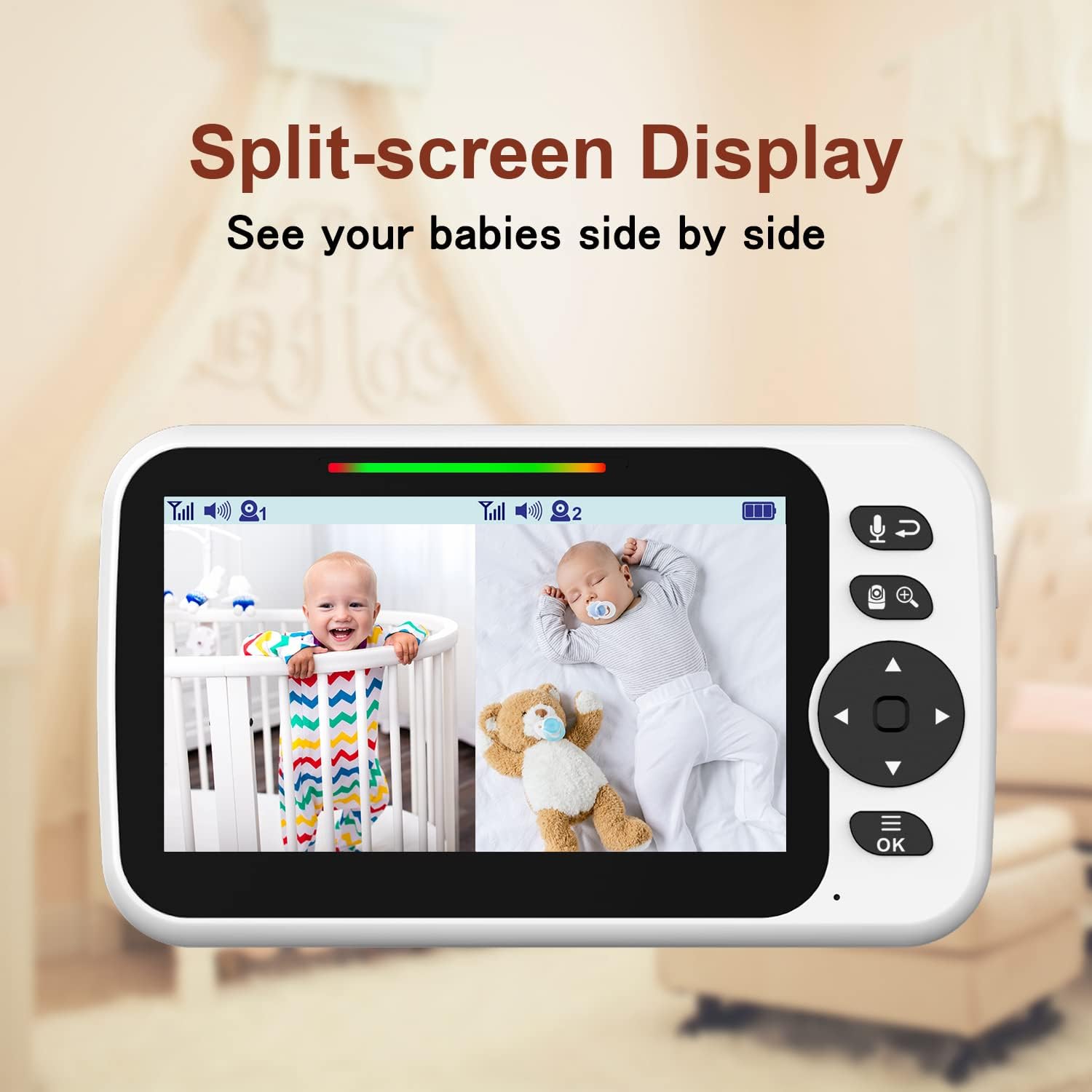 Detalle 2 de Blemil Upgrade Baby Monitor 30‑hour battery 👶🏼