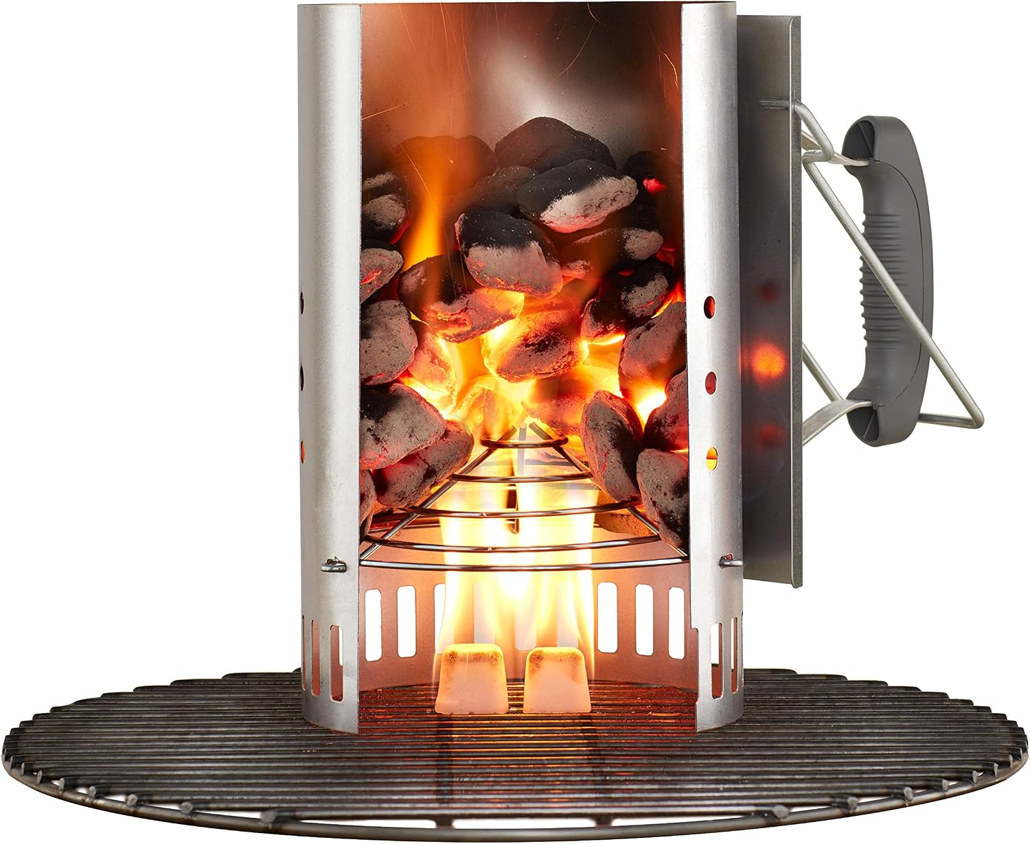 Thumbnail 3 de Weber 17631 Set Chimenea 2 kg de Briquetas + 6 Pastillas de Encendido Blancas