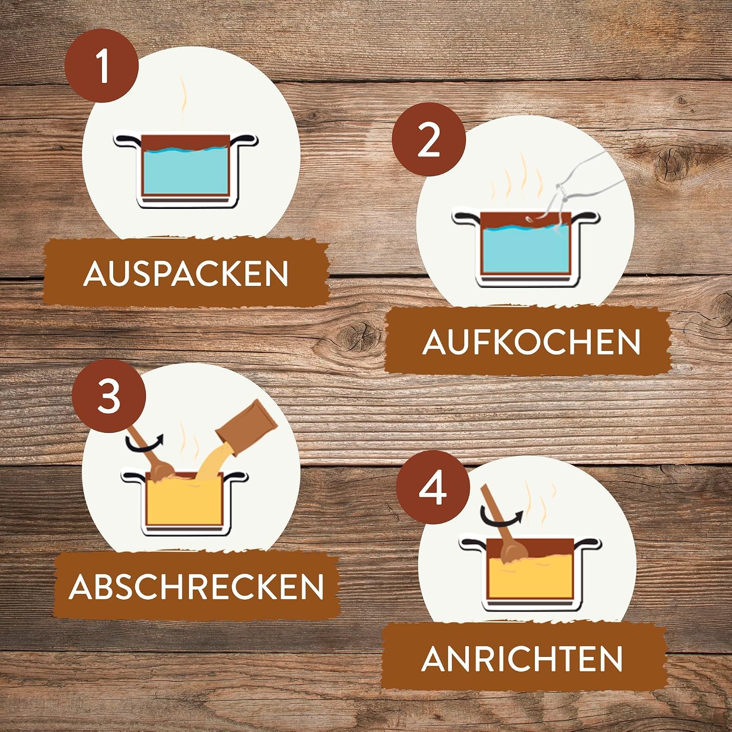 Detalle de Pfanni Stampf Kartoffeln 6x183 g – schnelles Stampfkartoffel-Gericht aus 100% deutschen Kartoffeln
