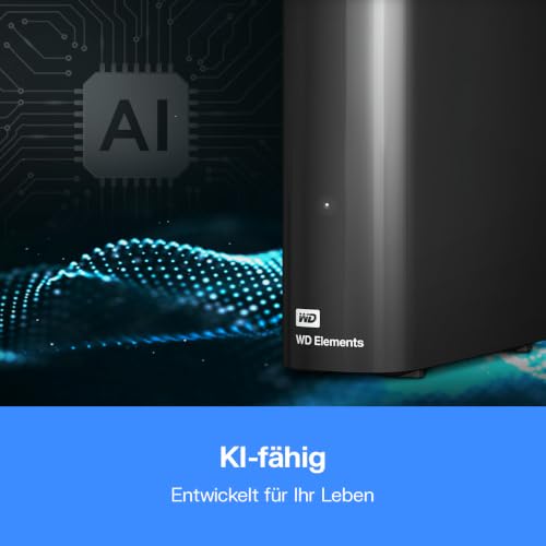 Detalle de Western Digital WD Elements Desktop-Speicher 18 TB, USB 3.0-kompatibel