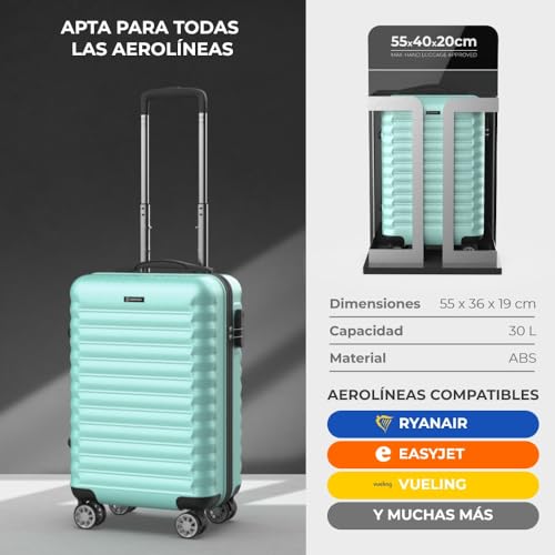Thumbnail 1 de NUMADA Maleta Cabina 55x36x19 30L Verde