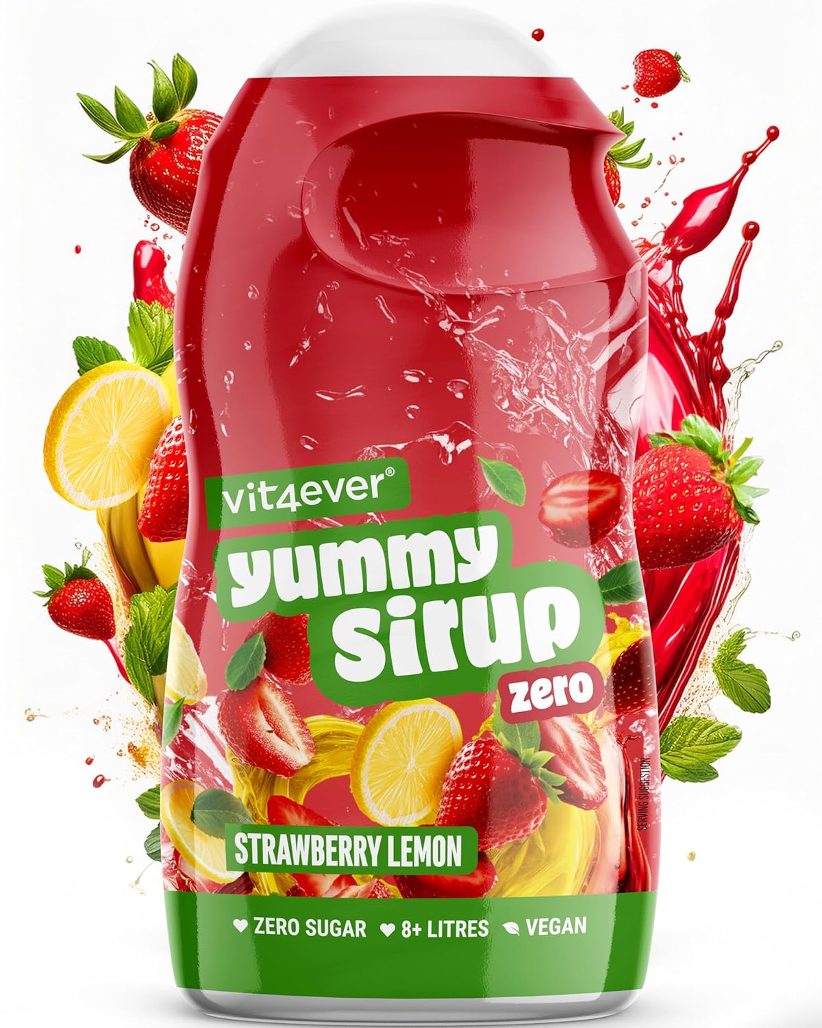 Thumbnail 6 de vit4ever Yummy Sirup Zero Mixed Box 1,5 x 65 ml – zuckerfrei, kalorienfrei, hochkonzentriert