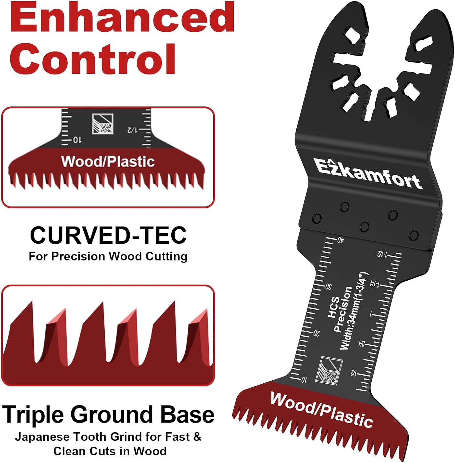 Thumbnail 3 de 25-teiliges Multitool Sägeblätter Set – kompatibel mit Einhell, Dremel, Parkside, Bosch und mehr
