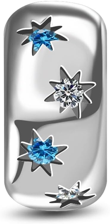 Thumbnail 6 de LMLMECREA Charms Stopper für Armband 925 Sterling Silber – Clip & Spacer Bead (4,6 mm) inkl. Pflegekit