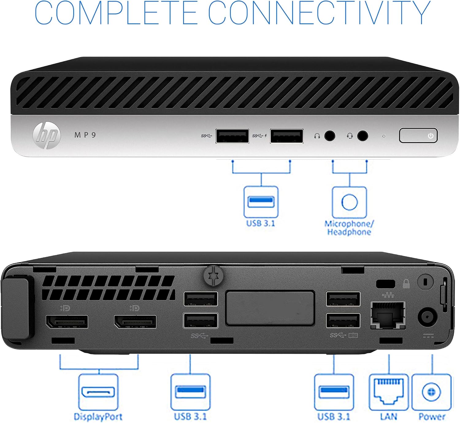 Detalle 1 de HP Mini PC with Intel Core i5