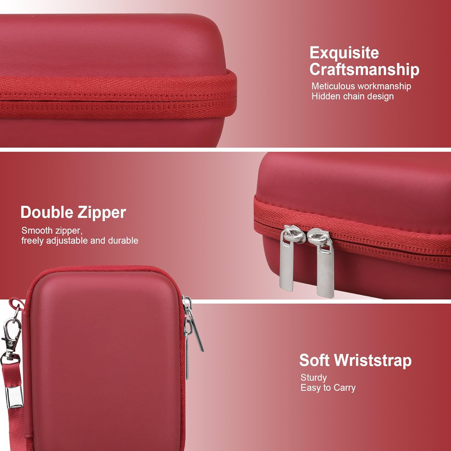 Thumbnail 4 de RAIALL Carrying Case for Canon PowerShot ELPH 360 HS / IXUS 285 HS & Similar Compact Cameras