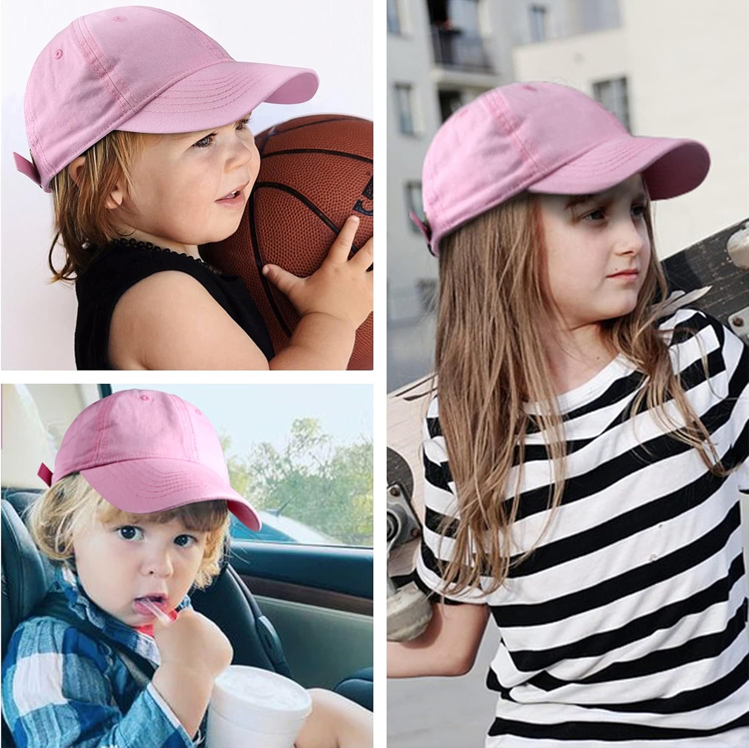 Thumbnail 4 de FURTALK Kinder Basecap mit UV-Schutz, verstellbar – 100% Baumwolle