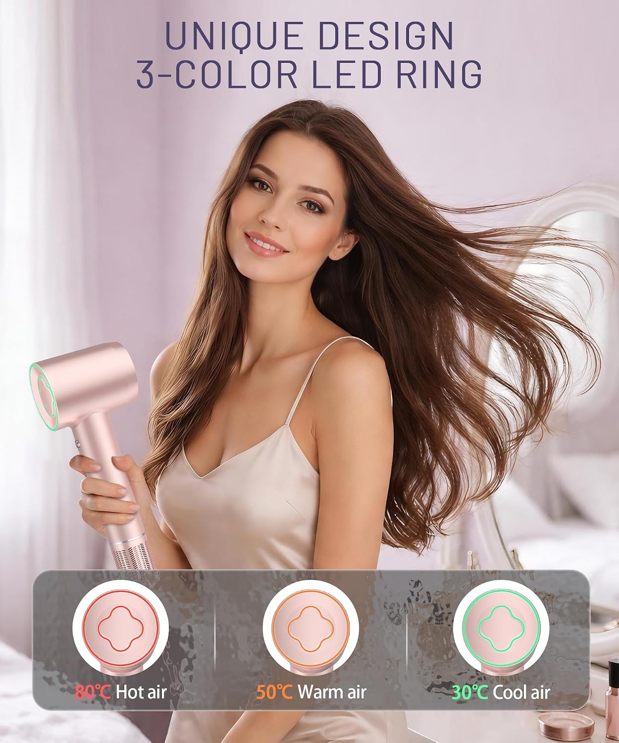 Thumbnail 3 de Cosy Companions High-Speed Ionic Hair Dryer 150000RPM 📯