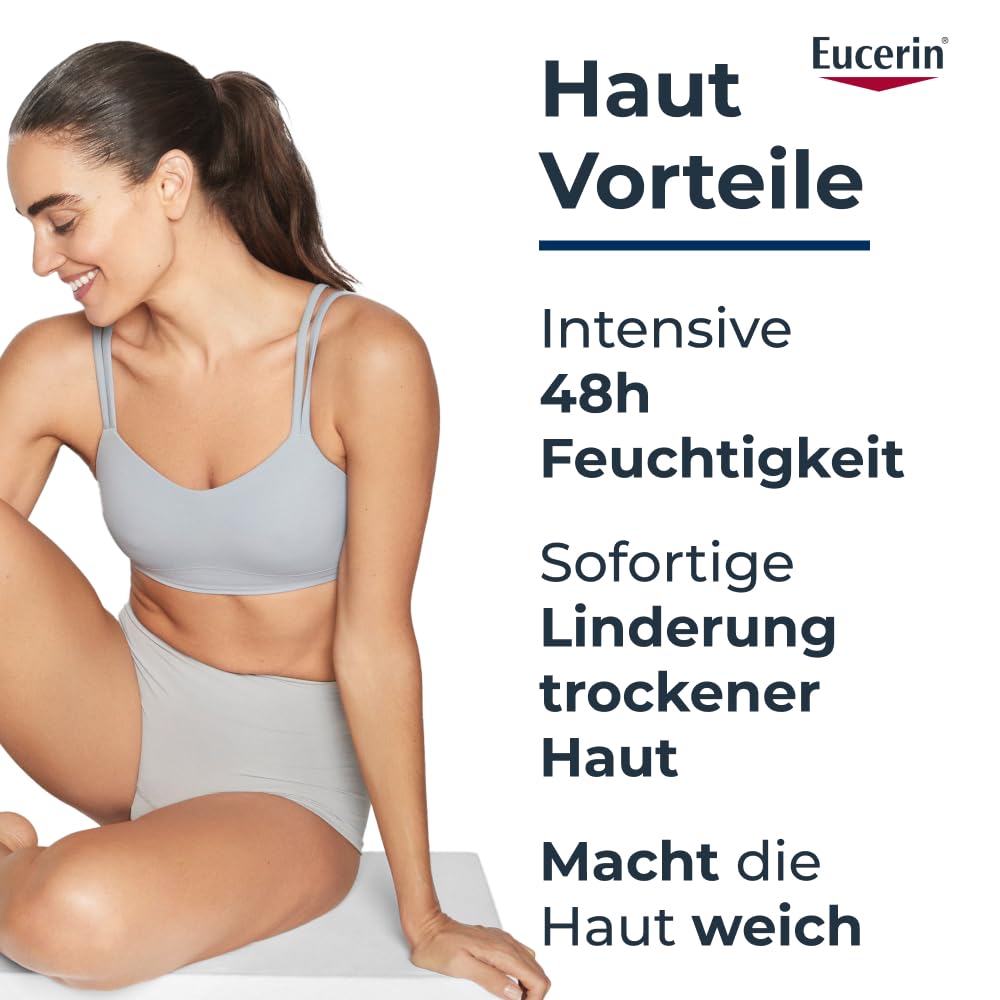 Detalle de Eucerin UreaRepair 5% Urea Feuchtigkeitslotion – 250 ml für trockene Haut