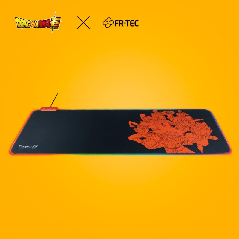 Thumbnail 1 de FR-TEC Dragon Ball Super MousePad GOKU – Alfombrilla Gaming XXL RGB