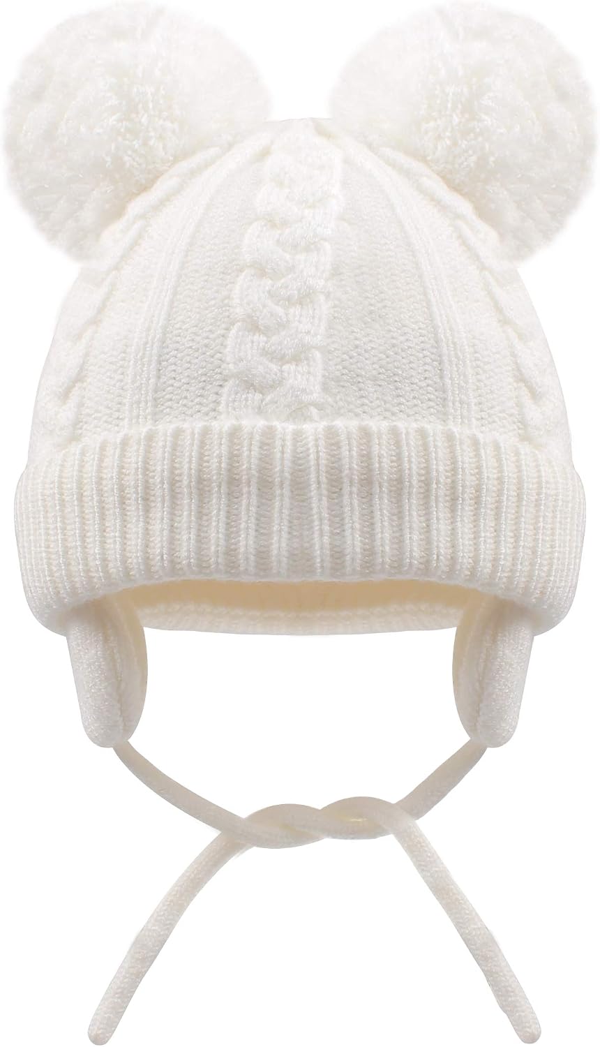 Detalle 2 de Duoyeree Toddler Winter Hat 0-36M