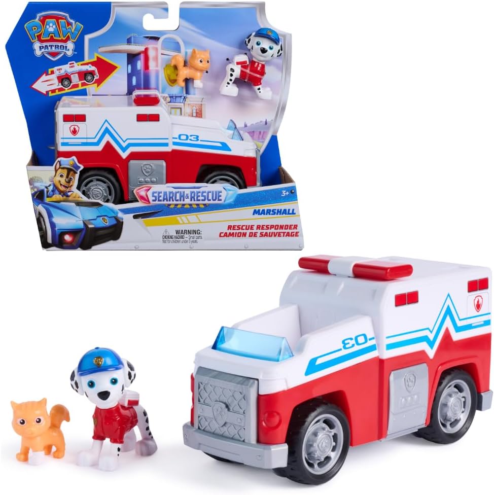 Detalle de PAW Patrol Search & Rescue Marshalls 15 cm Rettungsfahrzeug