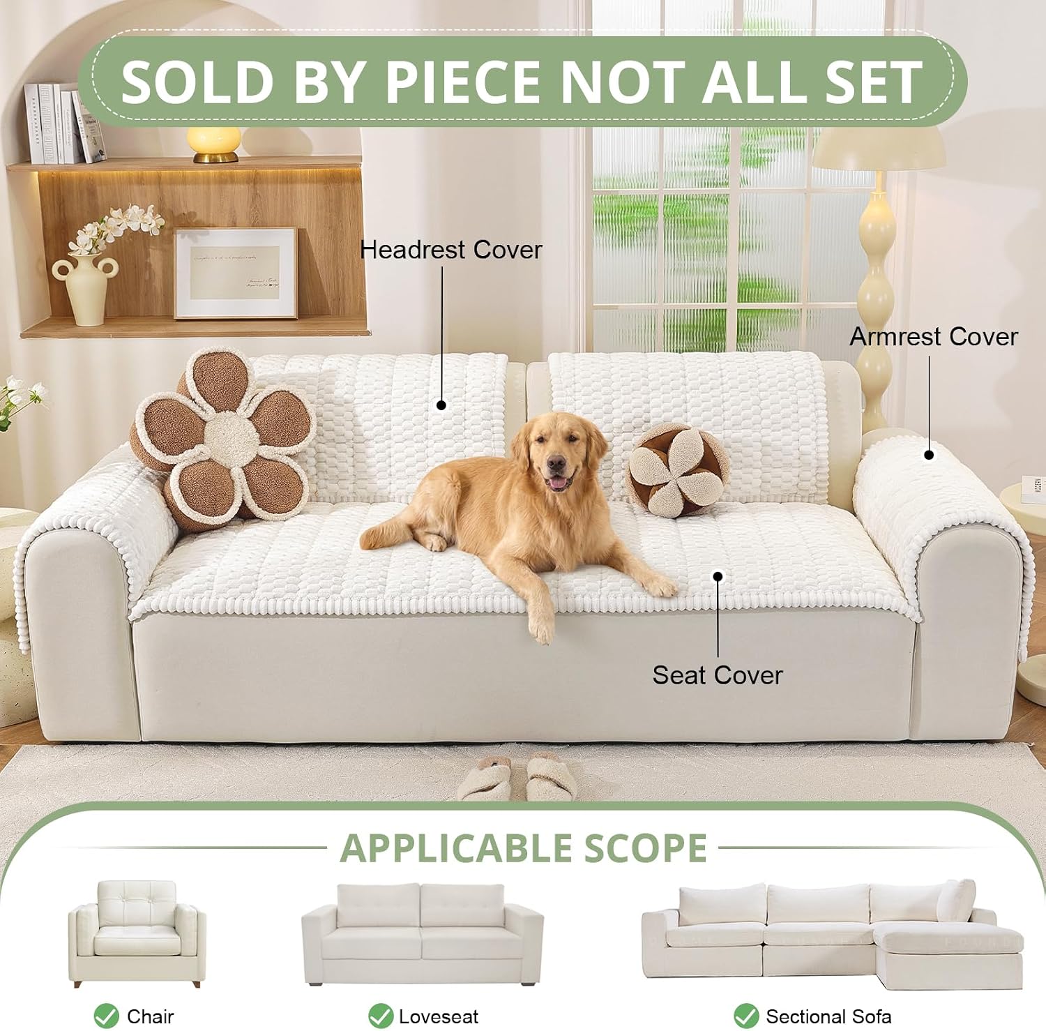 Thumbnail 3 de Couch Cover for Dogs 27.6" x 70.9" 🛋
