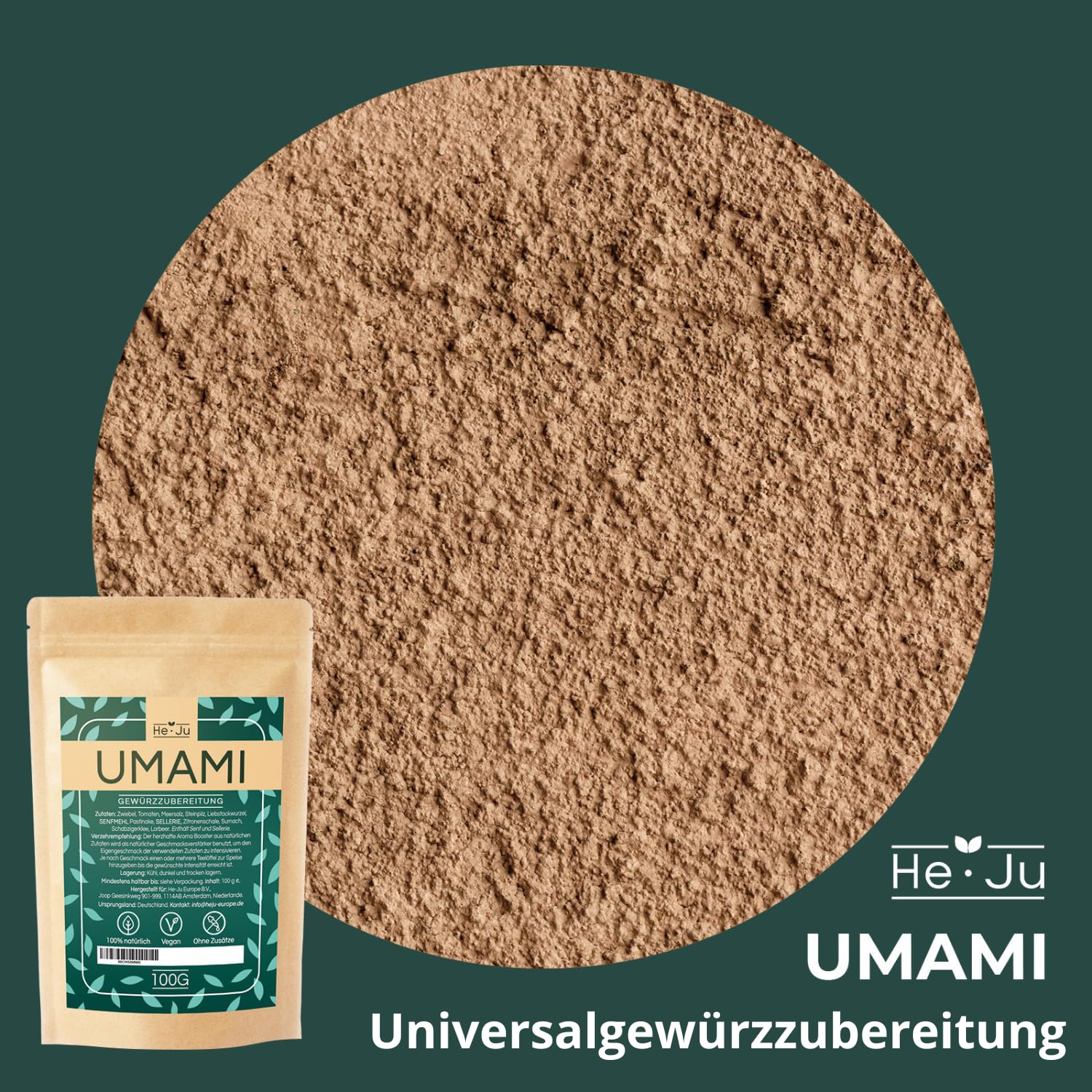 Thumbnail 6 de He-Ju Umami Gewürzmischung 200 g – vegane Universalwürzer für herzhaften, umami-reichen Geschmack