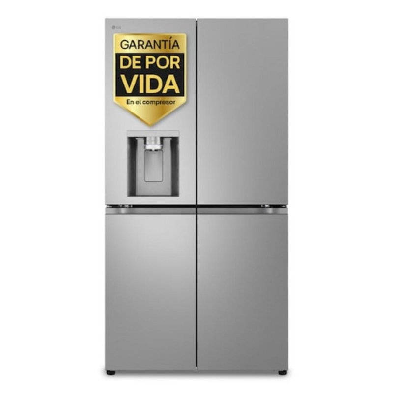 Detalle de Frigorífico Americano LG GMF961PY3E: 645 L de capacidad y conectividad para cocinas modernas