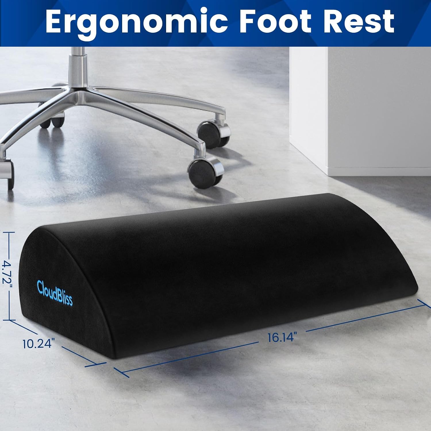 Thumbnail 1 de Under-Desk Footrest, Soft Foam