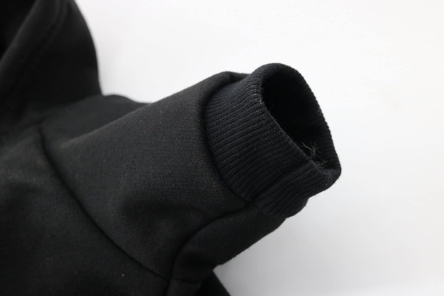 Thumbnail 6 de DroolingDog Small Dog Hoodie: fleece-lined puppy sweatshirt with lead hole for autumn and winter