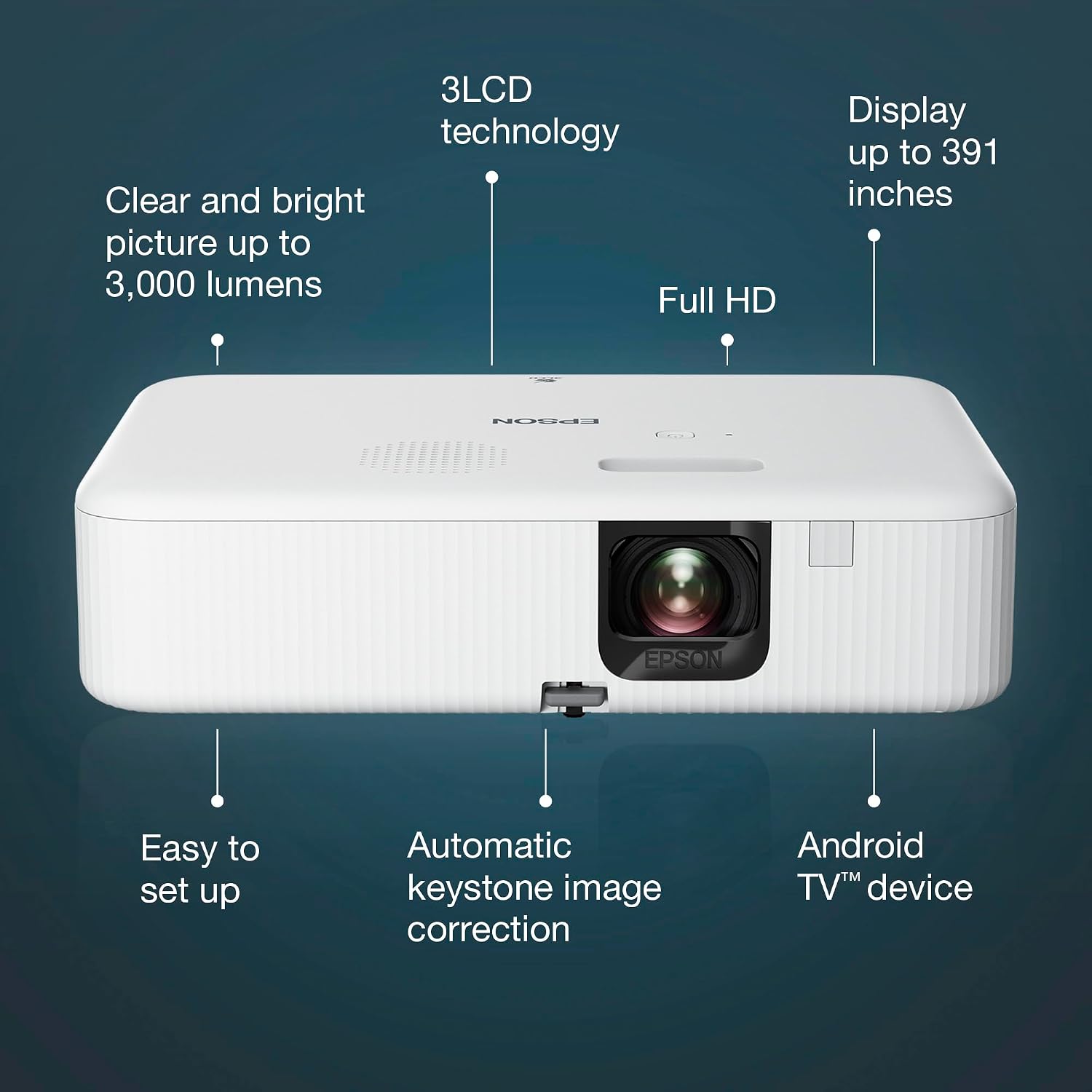 Thumbnail 2 de Epson CO-FH02 Full HD 1080p Projector