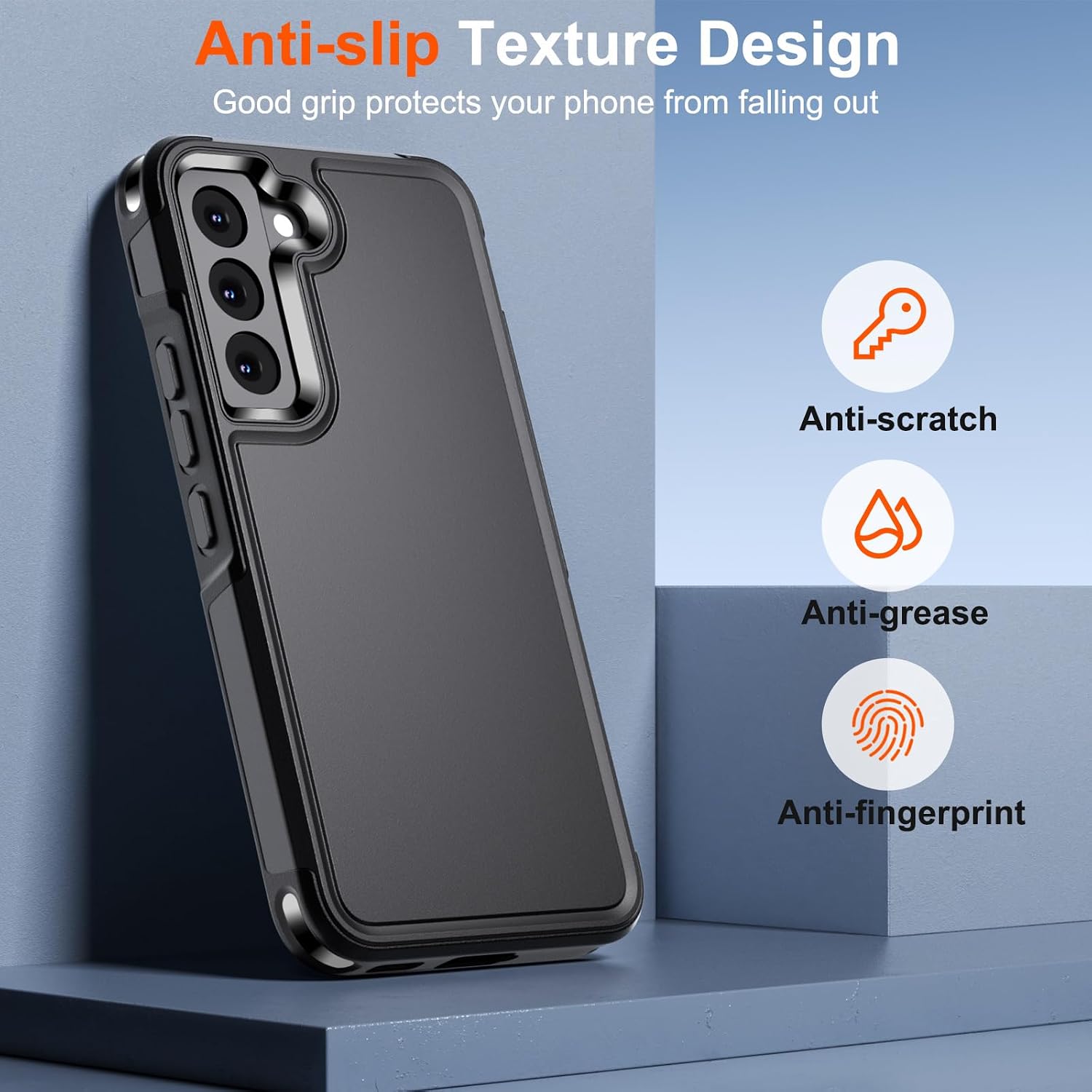 Thumbnail 5 de zapica Designed for Samsung Galaxy S22 Case Military Drop Protection, Dual Layer
