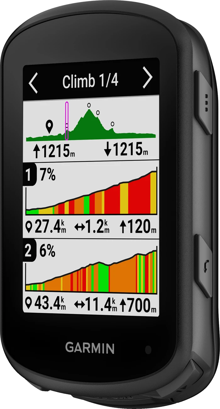Detalle de Garmin Edge 540: Fahrradnavigation mit Trainingsdaten, VO2max & Unfallerkennung