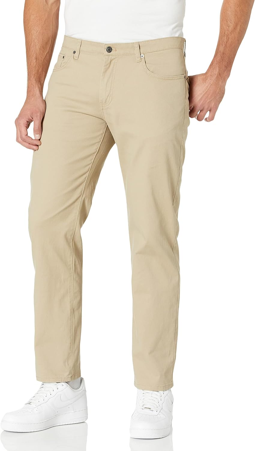 Detalle de Herren 5-Pocket-Stretch-Twillhose 19,7 cm
