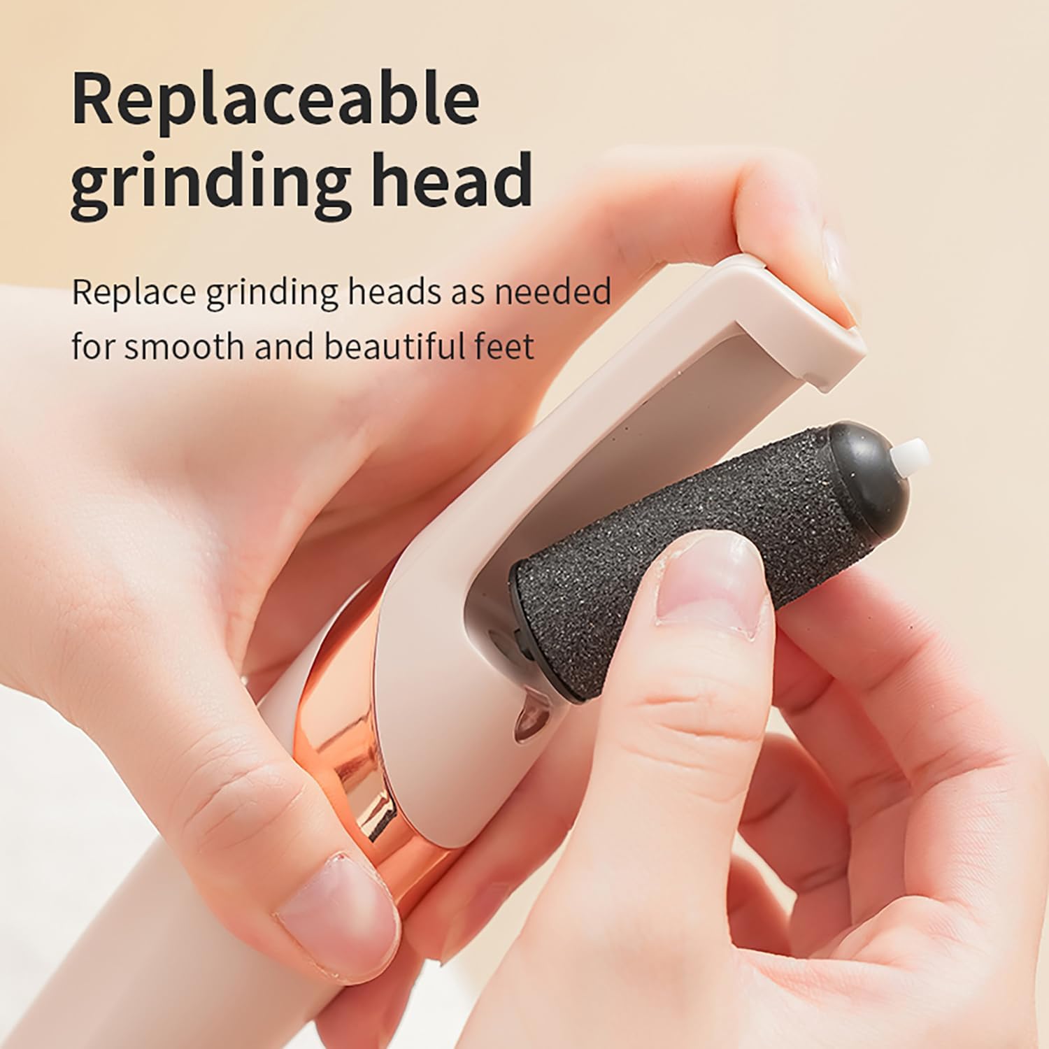 Detalle 2 de UQQU Electric Foot File for Callus Removal 🦶
