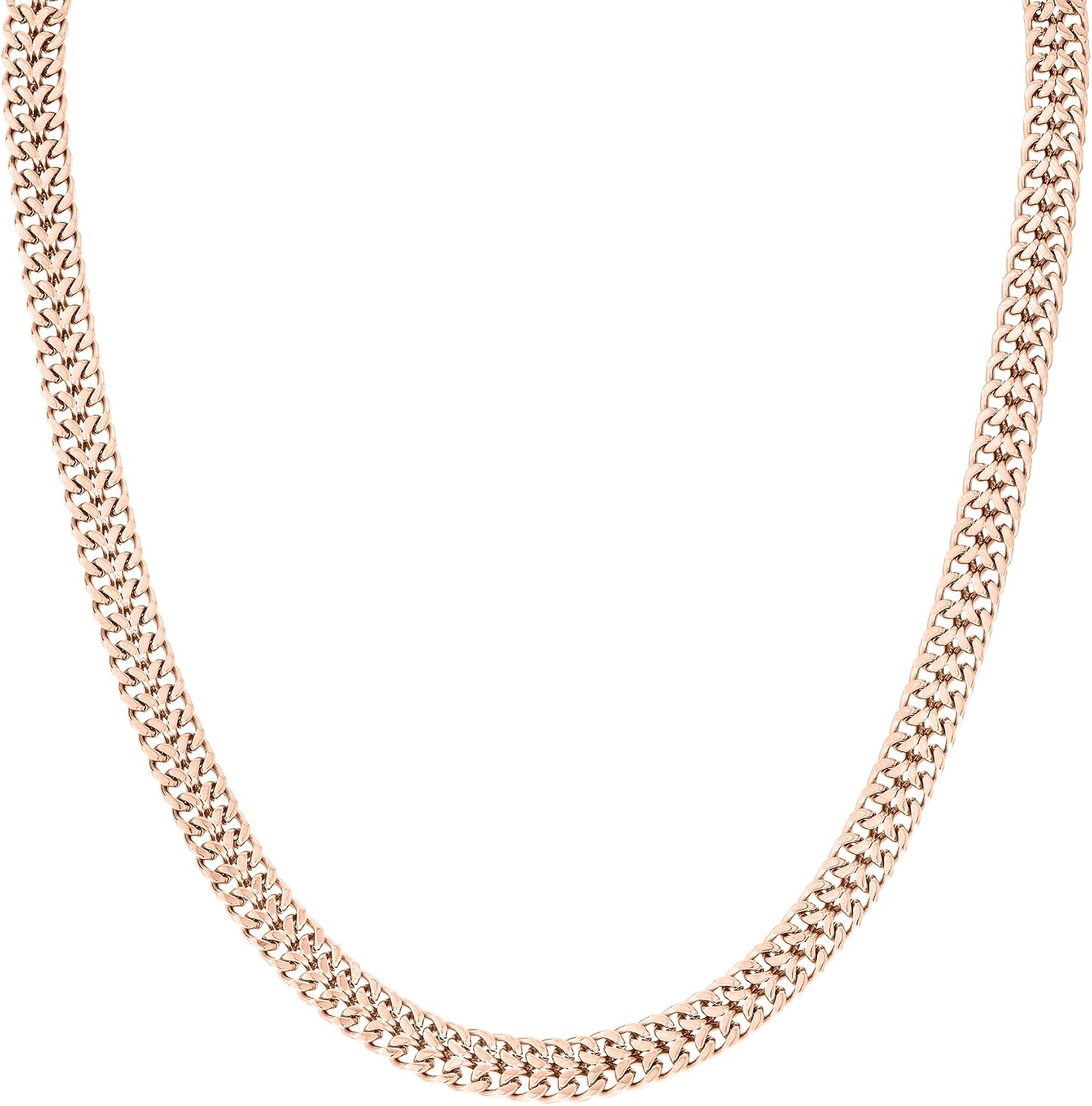 Thumbnail 5 de LIEBESKIND BERLIN Woven Damen Schmuck-Set: Geflochtene Kette, Armband, Ohrringe & Ring aus Edelstahl – Silber, Gold, Roségold & Schwarz
