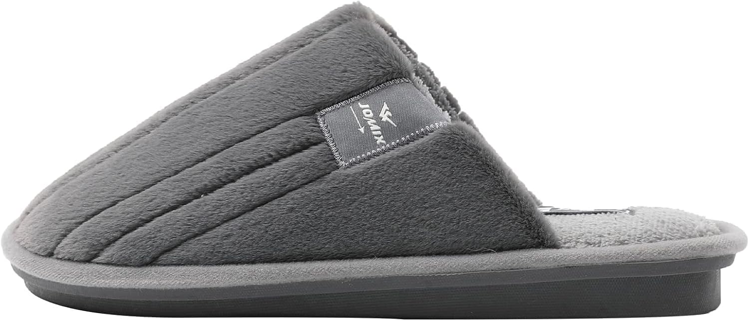 Detalle 2 de Jomix winterpantoffels voor heren, warm pluche, maten 41-48