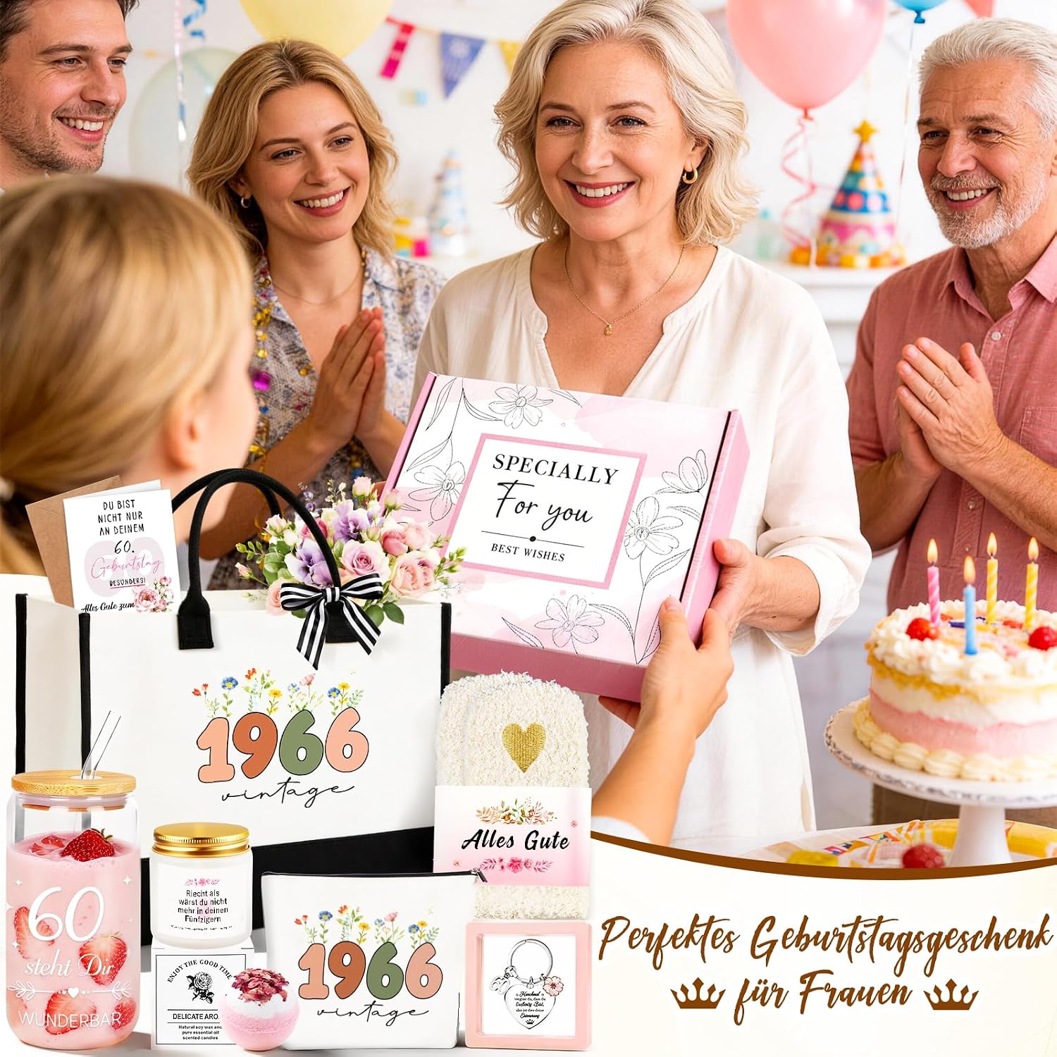 Detalle 2 de TUZELIYA 50. Geburtstag Geschenkset
