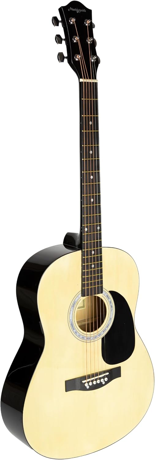 Detalle de Martin Smith Full Size Acoustic Guitar Starter Kit with Stand & Tuner
