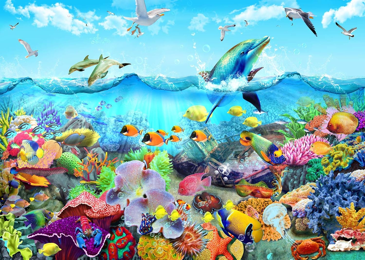 Thumbnail 6 de 1000 piece jigsaw puzzle for adults