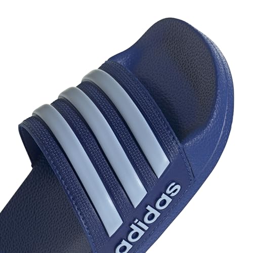 Detalle de adidas Kinder Adilette Shower Slides Sandal – Royal Blue/Glow Blue, Größe 29 EU