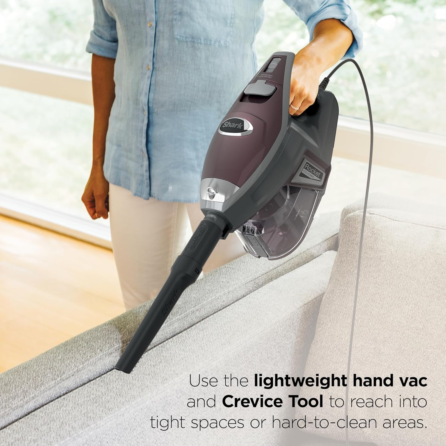 Thumbnail 4 de Shark HV322 Rocket Pet 0.68 qt stick vacuum 🧹