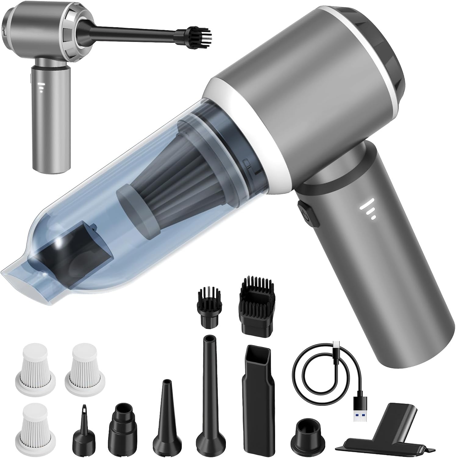 Detalle de Cordless Handheld Vacuum, 20,000 Pa