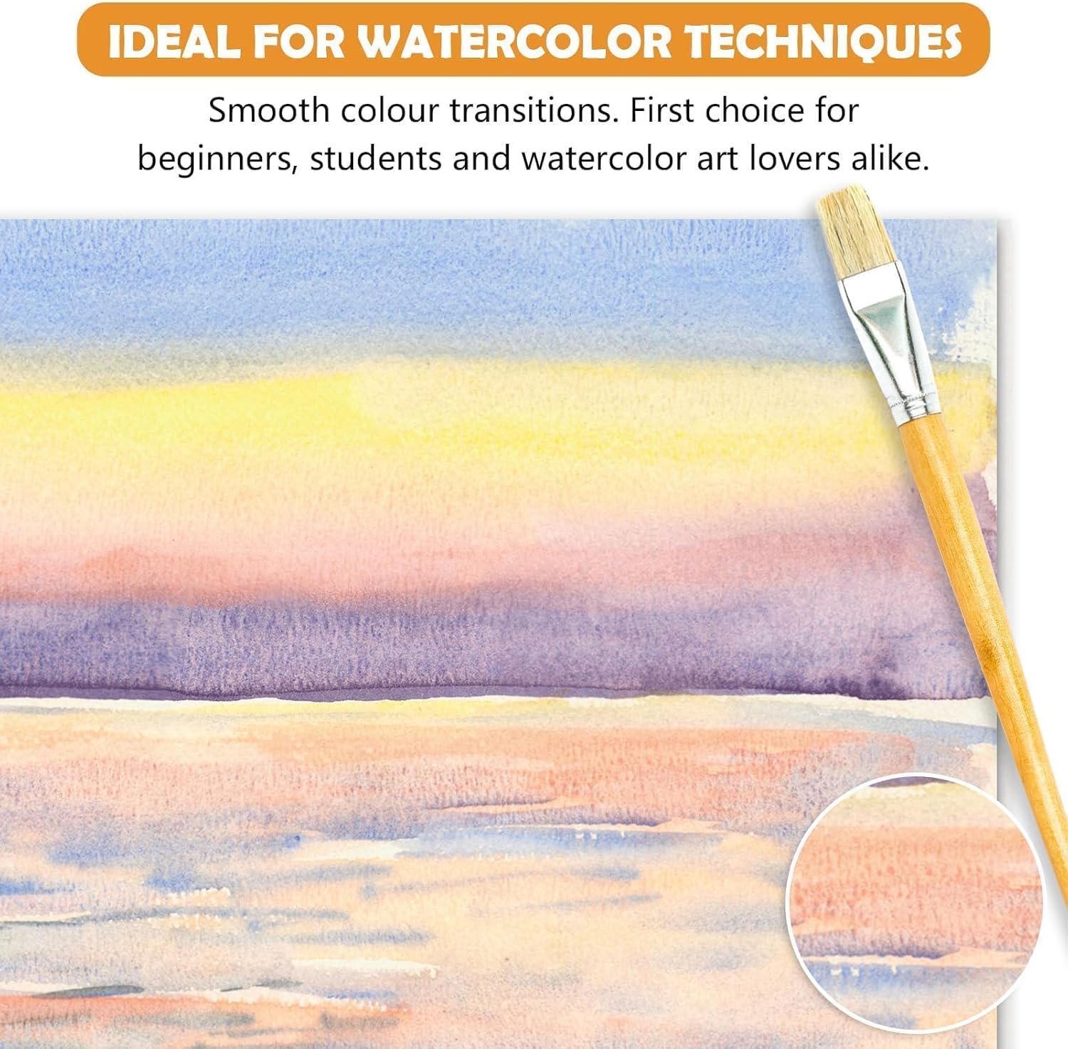 Thumbnail 4 de KONCCI Watercolour Paper Pad A4 300 GSM 🎨