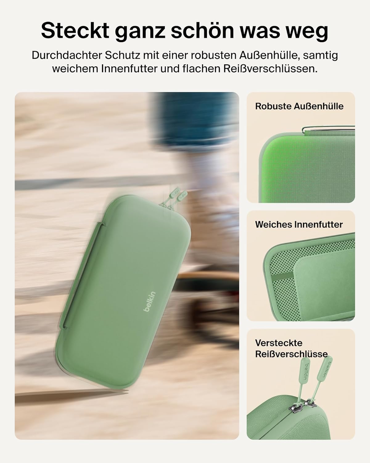 Thumbnail 5 de Belkin Gaming Nintendo Switch 2 Tasche 10.000 mAh Powerbank grün