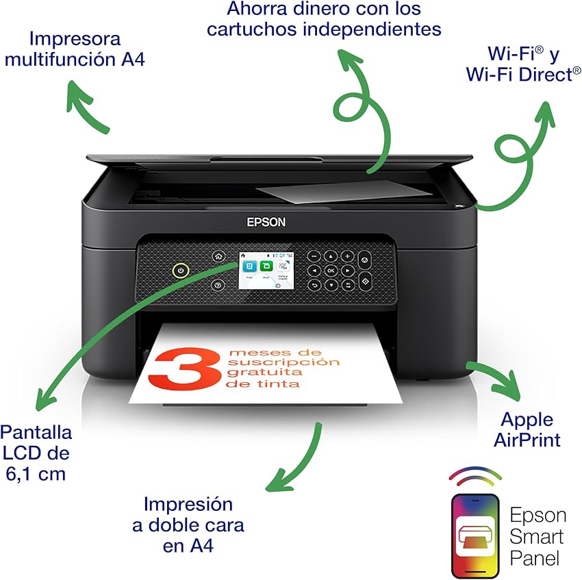 Detalle 2 de Epson Expression XP-4200 Impresora multifunción A4 inalámbrica