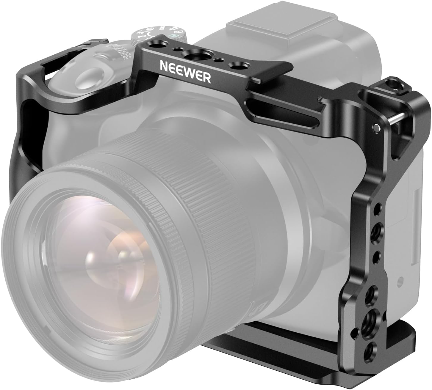 Detalle de NEEWER R50 カメラケージ CA031 EOS R50対応 アルミ製・NATOレール付き