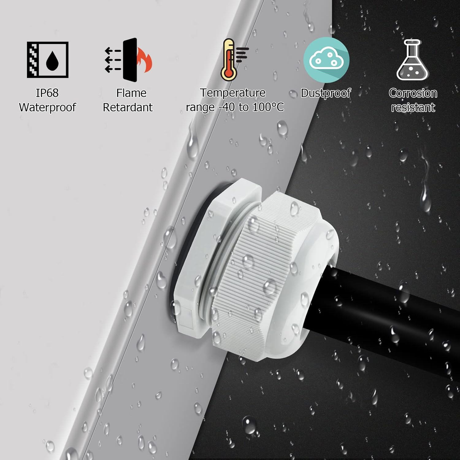 Detalle 2 de Hanibos M25 Kabelverschraubung 10er Pack